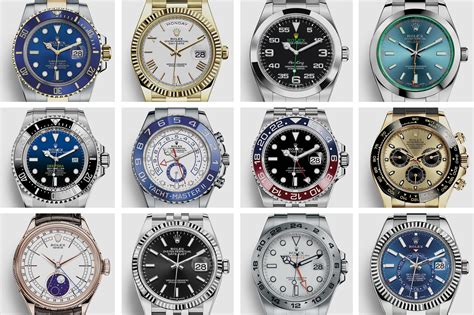 list of all rolex watches.